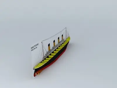 TITANIC Hull Kit Do it Yourself Free 3D model