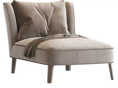 Febo Chaise Longue Maxalto 3D model