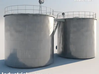 Industrial capacity N3 3D model