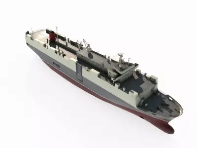 Modern Warfare Transport Warships 3D model