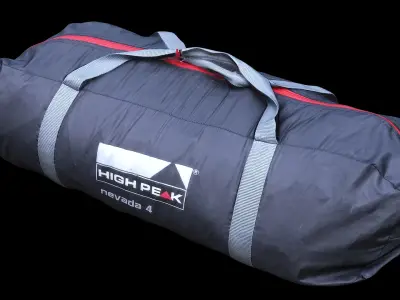 Camping Bag Collection 02 3D model