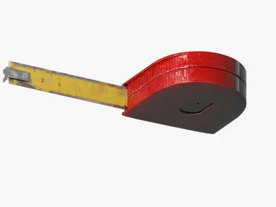 measure tape 3D model purchase