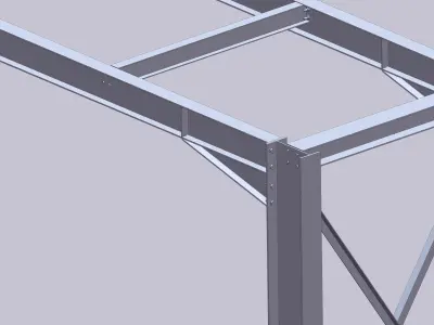 Pipe support  Free 3D model