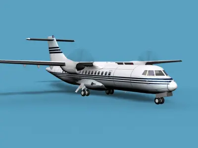 ATR  ATR-42-500 Corporate 3 3D model