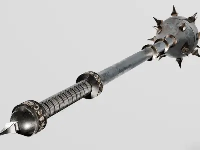 Morning Star 3D model buy