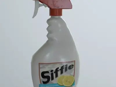 CC0 - Spray Cleaner - Siffie Free low-poly 3D model