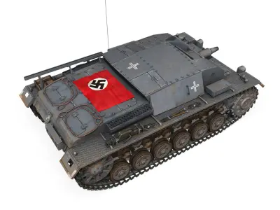 StuG III - Ausf A - LAH 3D model