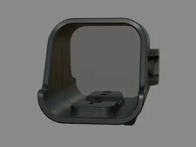 Weapon - Scope - 02 - Holographic Low-poly 3D model