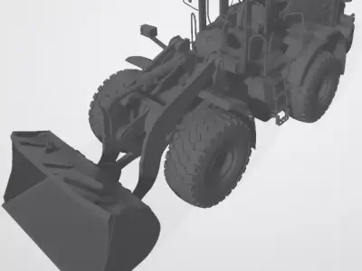 escabadora pesada 3D print model