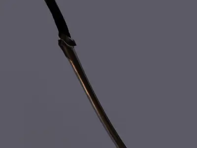sword Low-poly 3D model get