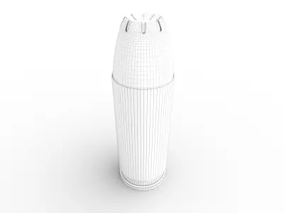 Modern Bullet Low-poly 3D model