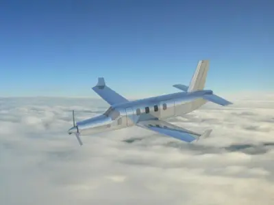 Design of Single Engine Airplane Free 3D model