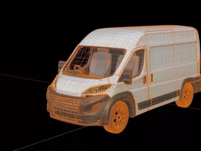 Promaster Panel Van 3D model