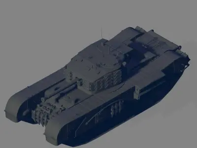 Churchill VII 3D model