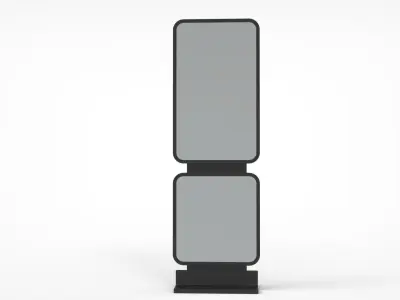 Outdoor Advertising Stand V11 3D model