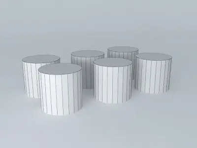 Çumra Sugar Tanks Free 3D model