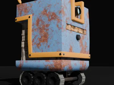 Robot 3D model 86