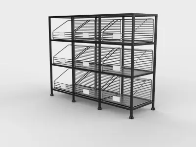 Steel Storage 02 3D model