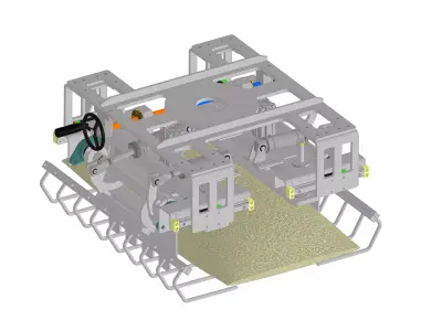 Bag Gripper for Robot Palletizing  3D model
