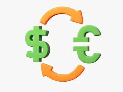 Trade 3D Illustration 3D model