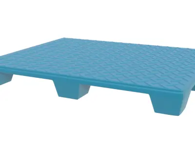 Plastic Pallet 01 3D model