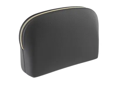 Cosmetic Leather Bag 3D model