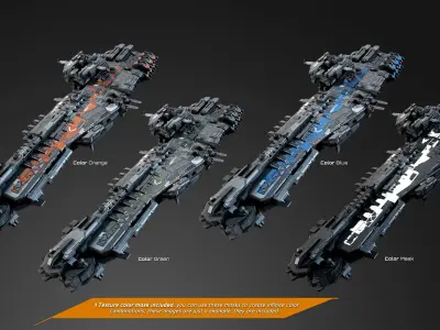  SPACESHIPS Vol 01 