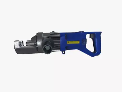 Rebar Cutter Cordless Low-poly 3D model