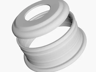 euro disk Free 3D model