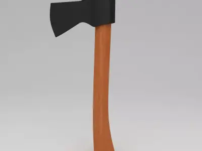 Garden small hammer 3d model   3D model