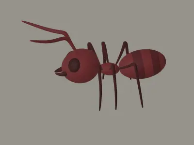 Ant model 3D model purchase