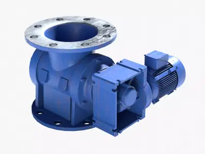 Rotary Airlock Valve 3D model