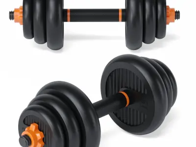 Fitness set Xiaomi FED 3D model