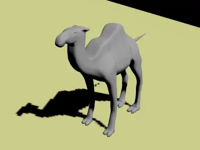Camel Free 3D model purchase