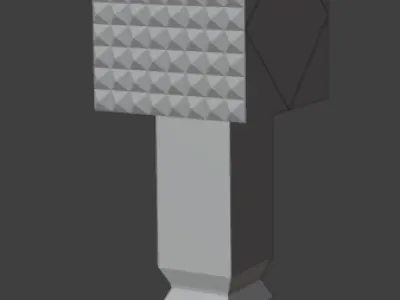 Nazi German Hammer WW2 Free low-poly 3D model