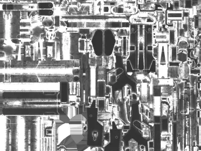 Low poly GUN Low-poly 3D model shop