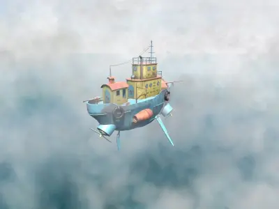 Flying Boat 3D model