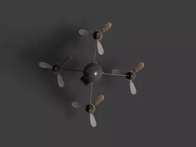 Kinzhal interceptor Drone  3D model