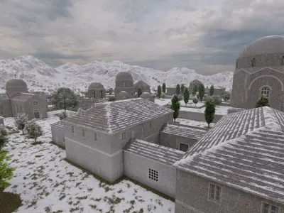 Historic city -Ancient City 3D model purchase