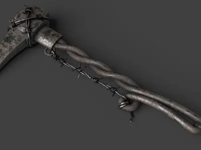 Modifiable Strike Weapons Big Collection 3D Model Pack