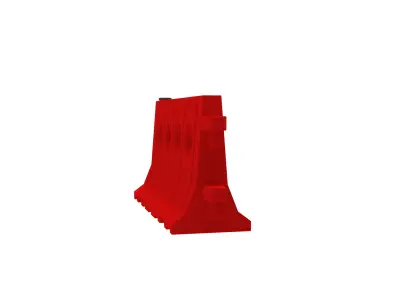 Road Barrier Set 3D print model