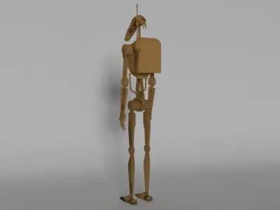 Battle Droid 3D model