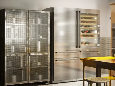 Scavolini diesel social kitchen type 001 3D model