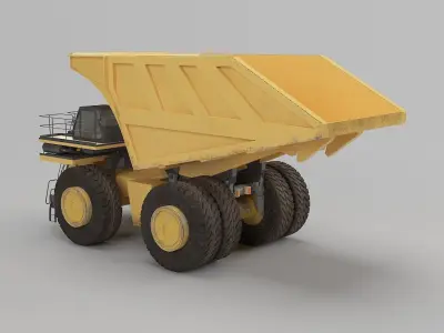 Dumping Truck 3D model