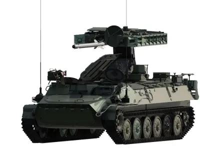 9k35 strela-10 3D model