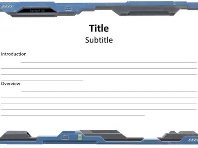 Old Y2J Frame Low-poly 3D model