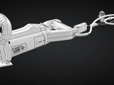 Wall Slotting Machine 3D model