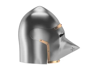 Medieval Helmet 02 3D model