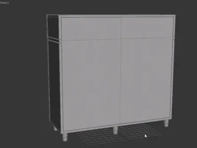 U-Line Refrigerator UCRE585-SG71A 3D model