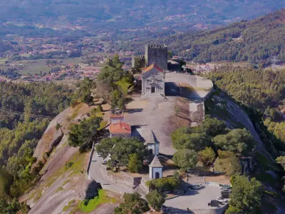House on the cliff with pool Low-poly 3D model 3D model
